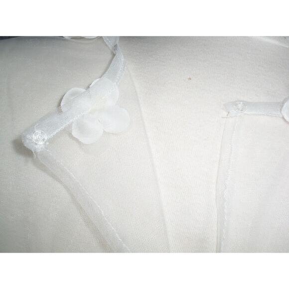 Lace Cape , Wedding Bridal Coverup , Wedding Lace Wrap, Lace Capelet, - Picture 7 of 8